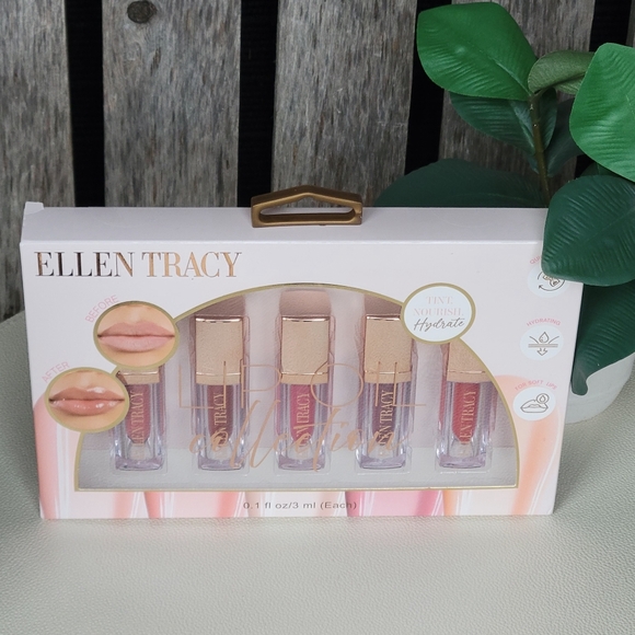 Ellen Tracy Other - Ellen Tracy Lip Gloss Collection - Vibrant Pink and Red Hues